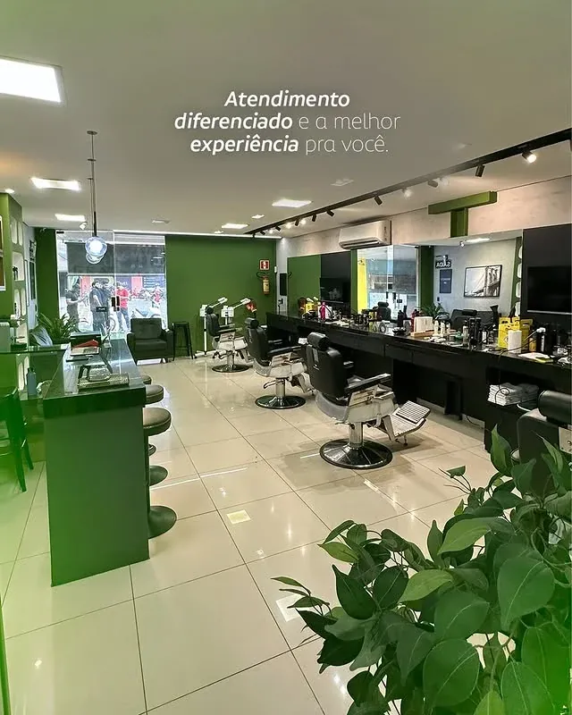Ambiente da Brooklyn Barbearia em Picos-PI